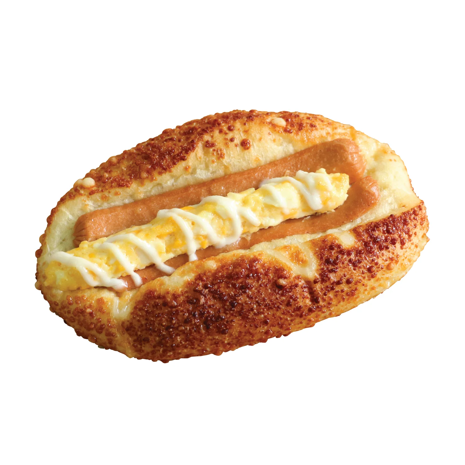 Egg Mayo Sausage Boat
