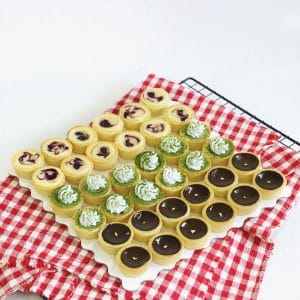 Mini Cheese Tart Set (36 Pcs)