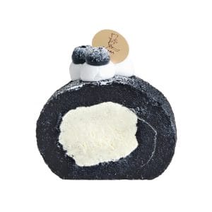 Dark Lime Swiss Roll (Slice)