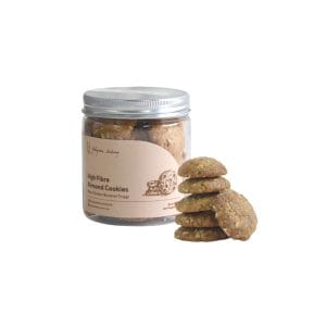 High Fibre Almond Cookies